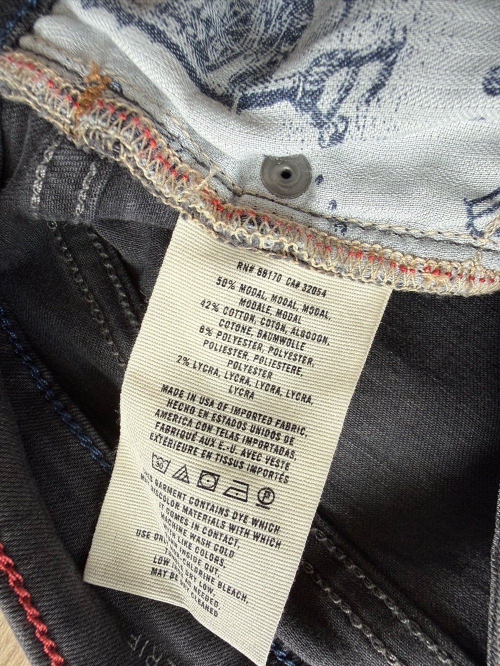 Anthropologie Pilcro and the Letterpress Serif Ankle Jeans Women’s Size 26P - Picture 6 of 13